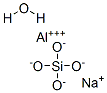 aluminium sodium orthosilicate hydrate  Struktur