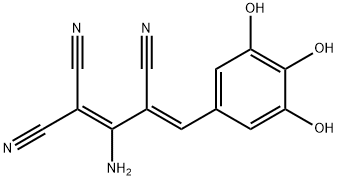 TYRPHOSTIN A51 化学構造式