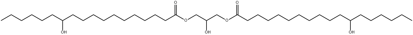 甘油二羟基硬脂酸酯, 122546-20-7, 结构式