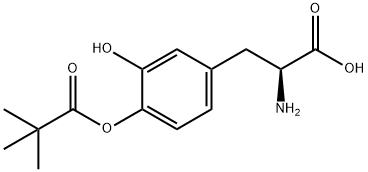 4-O-PIVALOYL-3-HYDROXY-L-PHENYLALANINE Structure