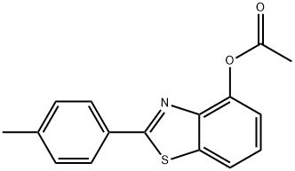 4-acetoxy-2-(4-methylphenyl)benzothiazole Structure