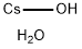 CESIUM HYDROXIDE, HYDRATE (99.9%-CS) Structure