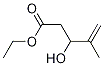 4-Pentenoic acid, 3-hydroxy-4-Methyl-, ethyl ester Structure