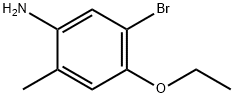 1-broMo-2-ethoxy-4-Methyl-5-nitrobenzene Struktur