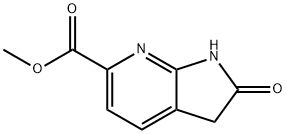 7-Aza-2-oxindole-6-carboxylic acid Methyl este Struktur