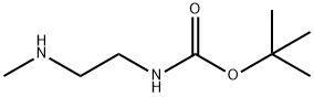 tert-Butyl 2-(methylamino)ethylcarbamate Struktur