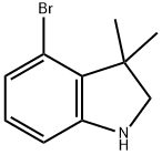 4-BroMo-3,3-diMethylindoline Structure