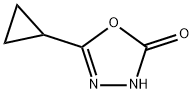 5-cyclopropyl-1,3,4-oxadiazol-2-ol(SALTDATA: FREE) Structure