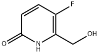 5-fluoro-6-(hydroxyMethyl)pyridin-2(1H)-one Struktur