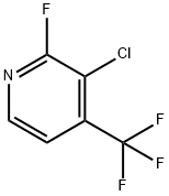2-Fluoro-3-Chloro-4-(trifluoromethyl)pyridine Struktur