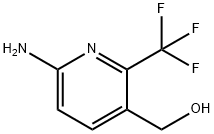 6-Amino-2-(trifluoromethyl)pyridine-3-methanol Struktur