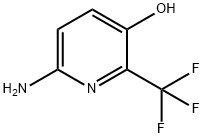 6-Amino-2-trifluoromethyl-pyridin-3-ol Struktur