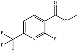 2-氟-6-(三氟甲基)烟酸甲酯, 1227564-01-3, 结构式