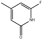 2-Fluoro-6-hydroxy-4-Methylpyridine Struktur