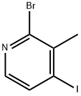 2-溴-4-碘-3-甲基吡啶, 1227579-05-6, 结构式