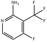 2-Amino-4-fluoro-3-(trifluoromethyl)pyridine Structure