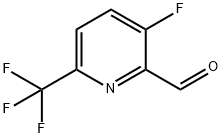 3-fluoro-6-(trifluoromethyl)pyridine-2-carbaldehyde Struktur