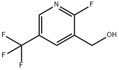 2-氟-3-羟甲基-5-三氟甲基吡啶, 1227600-33-0, 结构式