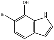 1H-Indol-7-ol, 6-broMo- Structure