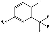 5-Fluoro-6-trifluoromethyl-pyridin-2-ylamine Struktur