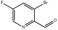 3-broMo-5-fluoropyridine-2-carbaldehyde Struktur