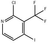 2-氯-3-三氟甲基-4-碘吡啶 结构式