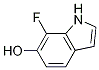 1H-Indol-6-ol, 7-fluoro- 结构式