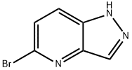 5-ブロモ-1H-ピラゾロ[4,3-B]ピリジン 化学構造式
