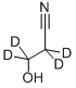 3-HYDROXYPROPIONITRILE-2,2,3,3-D4 Structure