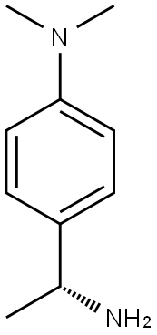 Benzenemethanamine, 4-(dimethylamino)-α-methyl-, (R)- (9CI) Structure