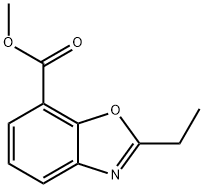 Methyl 2-ethyl-1,3-benzoxazole-7-carboxylate Struktur