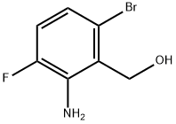 (2-氨基-6-溴-3-氟苯基)甲醇,1227958-14-6,结构式