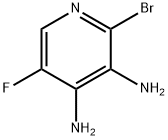 2-溴-3,4-二氨基-5-氟吡啶,1227958-29-3,结构式