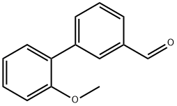 3-(2-甲氧基苯基)苯甲醛 结构式