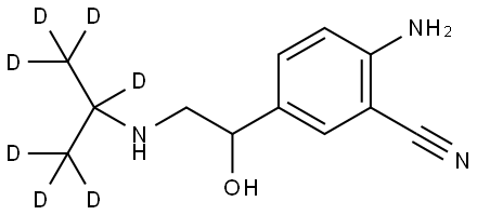 氘代西马特罗 结构式