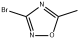 3-ブロモ-5-メチル-1,2,4-オキサジアゾール 化学構造式
