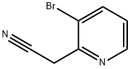 2-(3-bromopyridin-2-yl)acetonitrile Structure