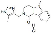 Alosetron hydrochloride Structure