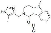 Alosetron hydrochloride Struktur