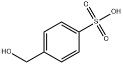Benzenesulfonic acid, 4-(hydroxymethyl)- Structure