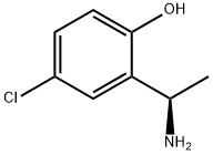 (R)-2-(1-aMinoethyl)-4-chlorophenol Structure