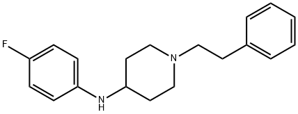 Despropionyl p-Fluoro Fentanyl Structure