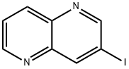 3-碘-1,5-萘啶 结构式