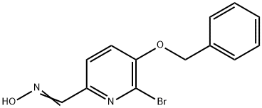 (Z)-5-(Benzyloxy)-6-bromopicolinaldehyde oxime Structure