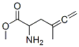 122885-32-9 4,5-Hexadienoic  acid,  2-amino-4-methyl-,  methyl  ester