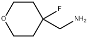 (4-氟四氢-2H-吡喃-4-基)甲胺 结构式