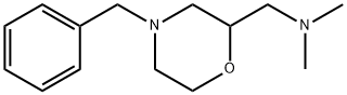 1-(4-苄基吗啉-2-基)-N,N-二甲基甲胺, 122894-38-6, 结构式