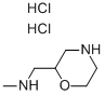 甲基 - 吗啉-2 - 基甲基胺二盐酸盐, 122894-43-3, 结构式