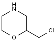 2-(氯甲基)吗啉, 122894-70-6, 结构式