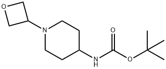 tert-Butyl 1-(oxetan-3-yl)piperidin-4-ylcarbamate Structure